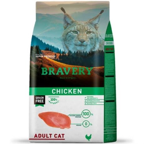 Bravery Gato Adulto Pollo
