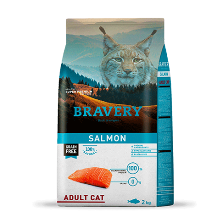 Bravery Gato Adulto Salmon