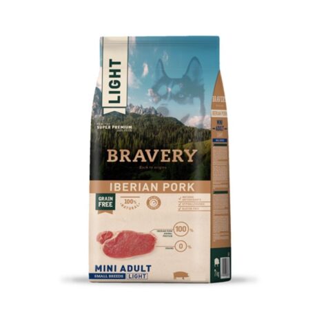 Bravery Perro Mini Adulto Cerdo Light