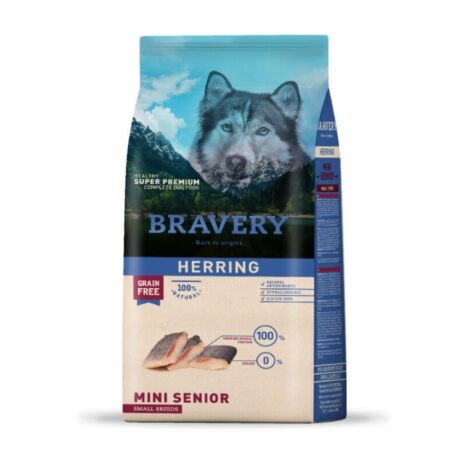Bravery Perro Mini Senior Arenque