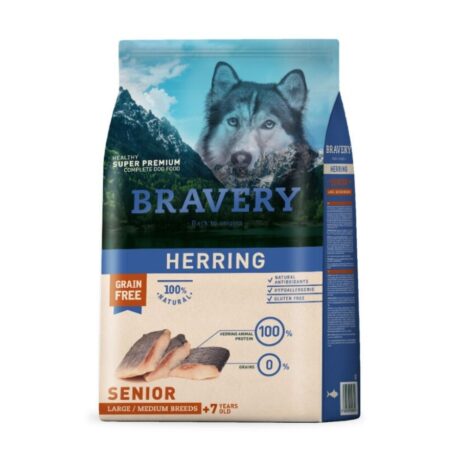Bravery Perro Medium/Large Senior Arenque