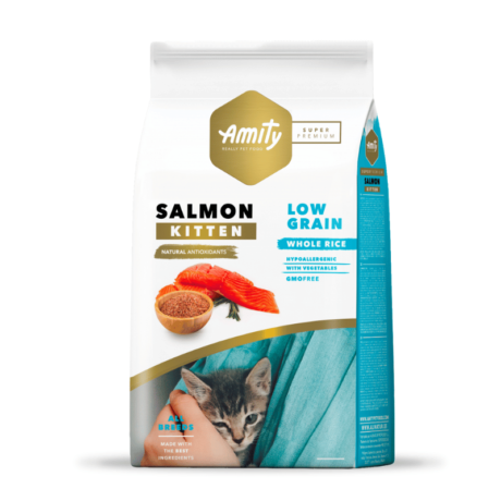 Amity Low Grain Salmon Kitten