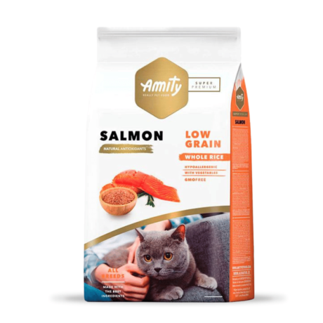 Amity Low Grain Salmon Adult Gato