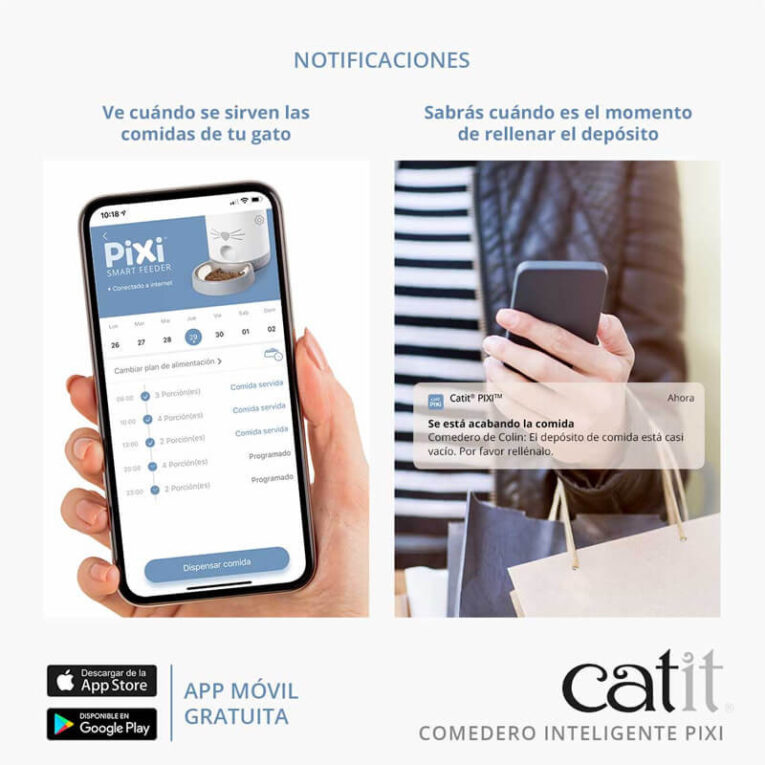 Catit Pixi Comedero Inteligente 3