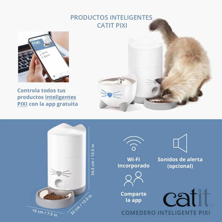Catit Pixi Comedero Inteligente 5