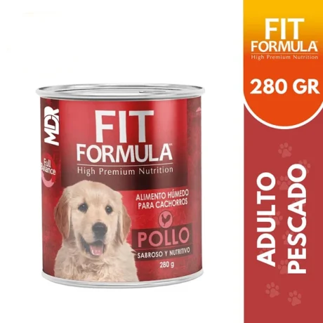 Fit Formula Latas Perro Chachorro Pollo