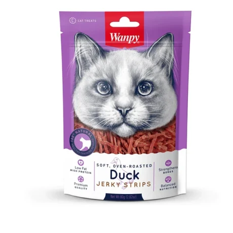 Wanpy Gato Jerky Strips Duck