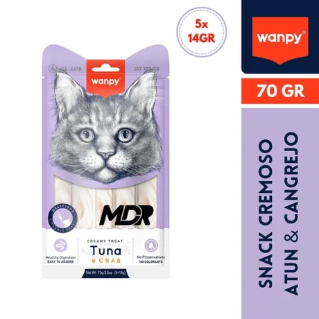Wanpy Creamy Treat Tuna & Crab