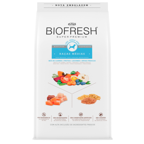 Biofresh Perro Adulto Raza Mediana Castrado 3kg