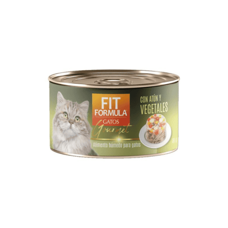 FIT LATA GOURMET GATOS VEGETALES